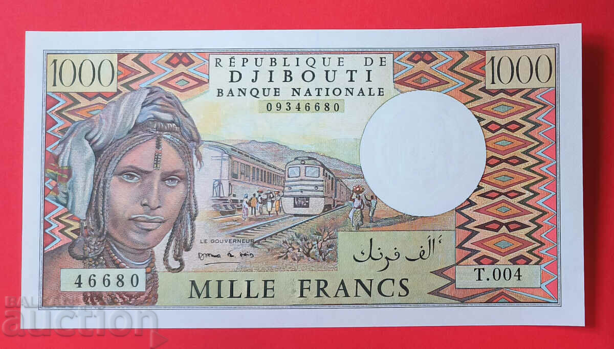 Djibouti 1000 Franci 1991 UNC