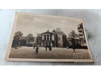 Postcard Halle Stadttheater 1922