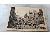 Munchen Karlstor 1926 postcard