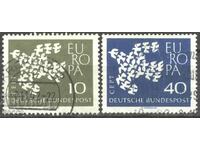 Καθαρές μάρκες Europe SEPT 1961 από τη Γερμανία