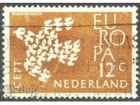 Pure stamp Europe SEP 1961 from the Netherlands