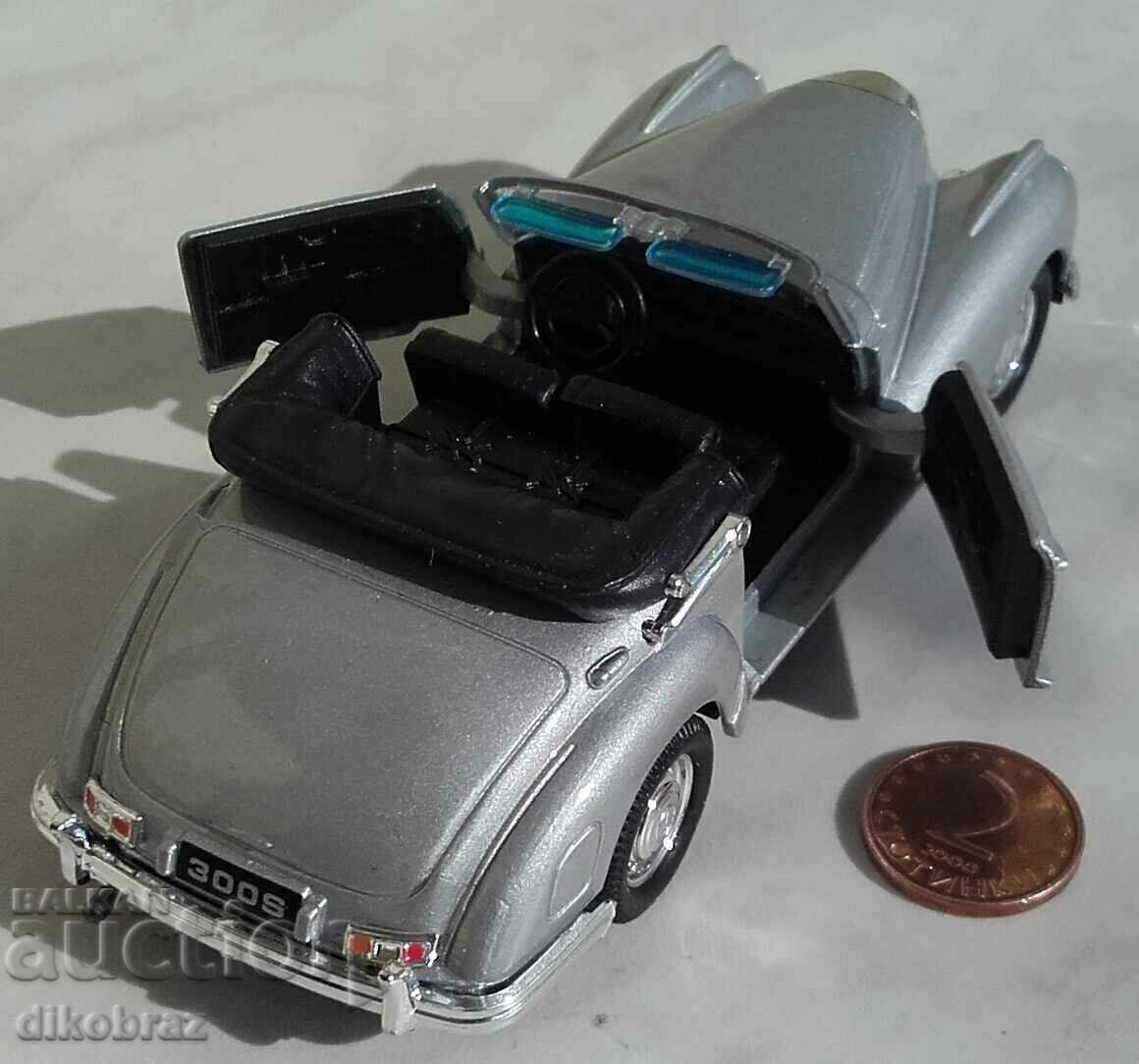 Mercedes / Mecedes 300 S - 1955 / WELLY with price 65.90 BGN | € 33.69 Mercedes / Mecedes 300 S - 1955 / WELLY with price 65.90 BGN | € 33.69