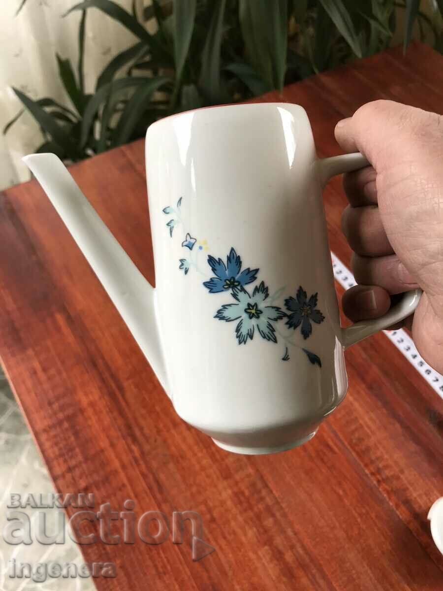 PORCELAIN KETTLE KETTLE BULGARIA with price 17.00 BGN | € 8.69 PORCELAIN KETTLE KETTLE BULGARIA with price 17.00 BGN | € 8.69