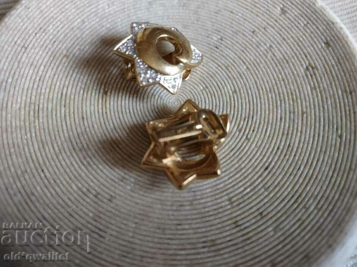 Earrings, designer, massive, clip Pierre Lang with price 99.00 BGN | € 50.62 Earrings, designer, massive, clip Pierre Lang with price 99.00 BGN | € 50.62