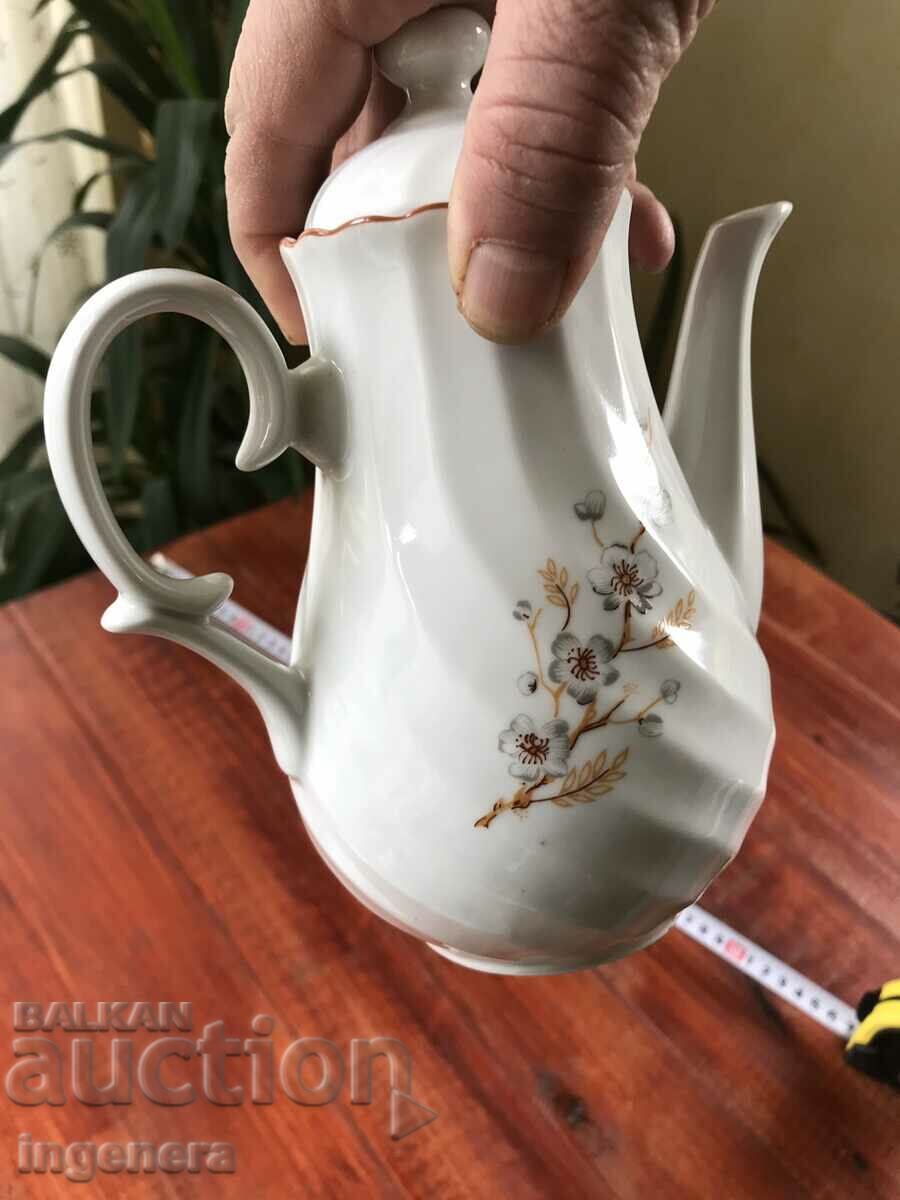 PORCELAIN KETTLE KETTLE BULGARIA with price 17.00 BGN | € 8.69 PORCELAIN KETTLE KETTLE BULGARIA with price 17.00 BGN | € 8.69