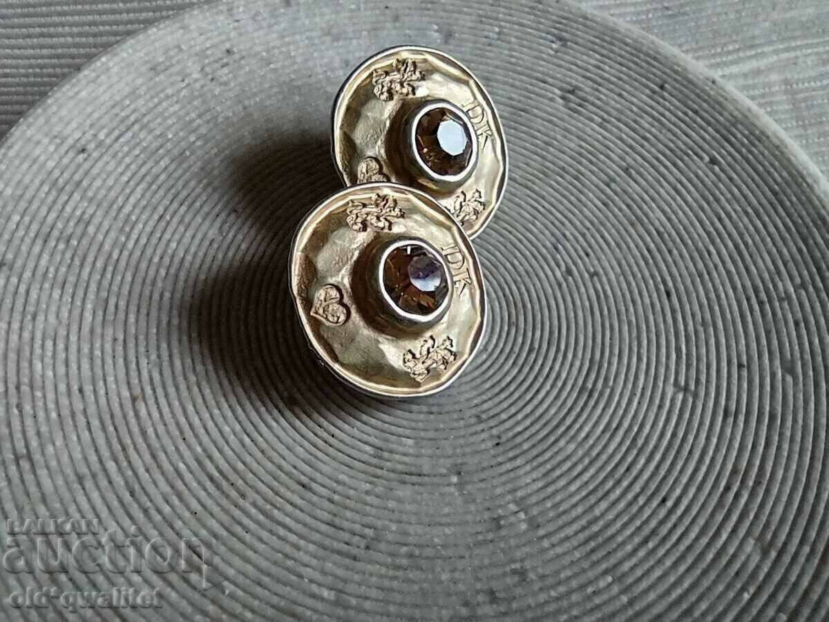 Earrings, designer, large massive, clip Kern with price 99.00 BGN | € 50.62 Earrings, designer, large massive, clip Kern with price 99.00 BGN | € 50.62