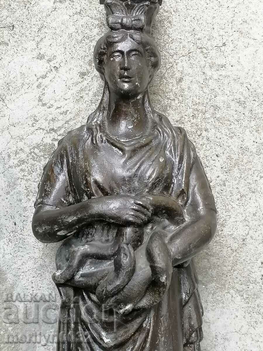 Αγαλματίδιο της θεάς REGUL πλαστικό γλυπτό στις αρχές του 20ου αιώνα - 7 Αγαλματίδιο της θεάς REGUL πλαστικό γλυπτό στις αρχές του 20ου αιώνα - 7