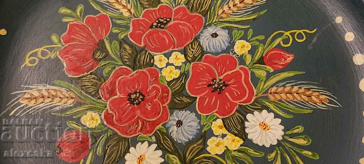 Auction Wooden Wall Plate Auction Wooden Wall Plate