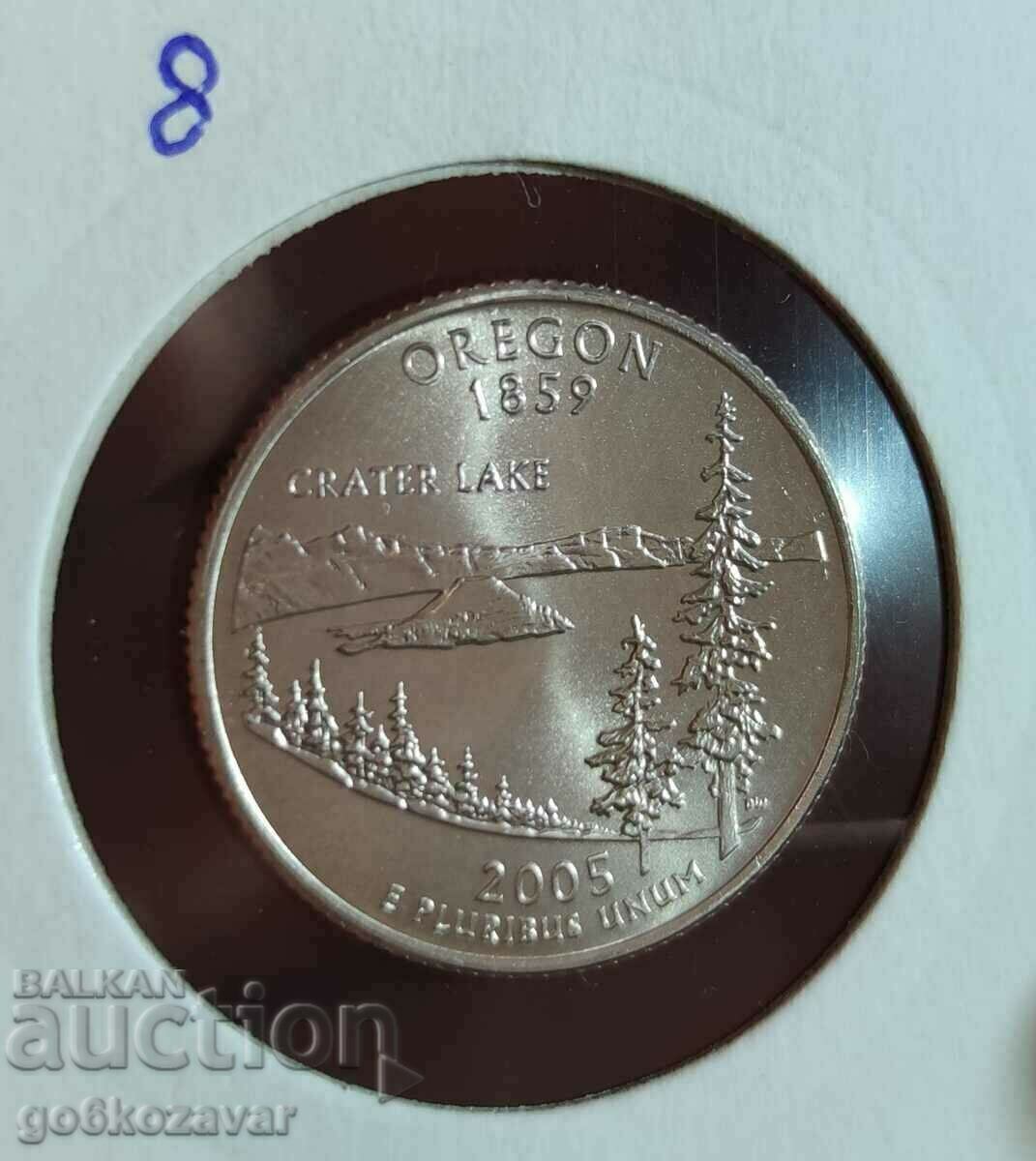 Сащ-Америка 25 цента 2005г Юбилейни UNC