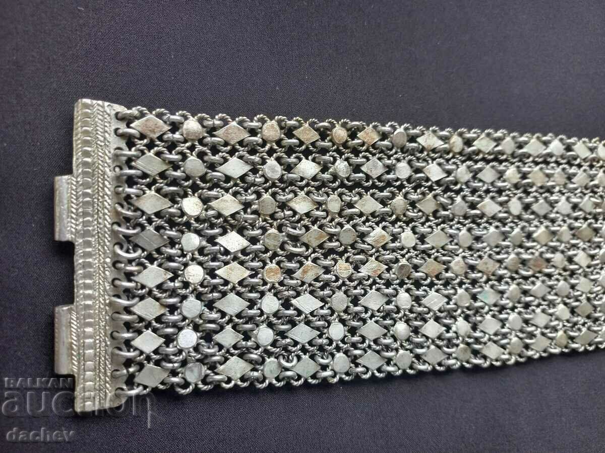 Delivery of Rare antique Renaissance silver bracelet 19th Century, costume Delivery of Rare antique Renaissance silver bracelet 19th Century, costume