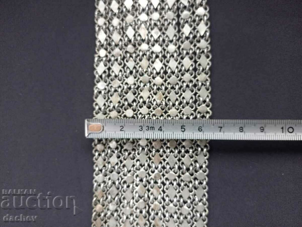 Rare antique Renaissance silver bracelet 19th Century, costume - 6 Rare antique Renaissance silver bracelet 19th Century, costume - 6