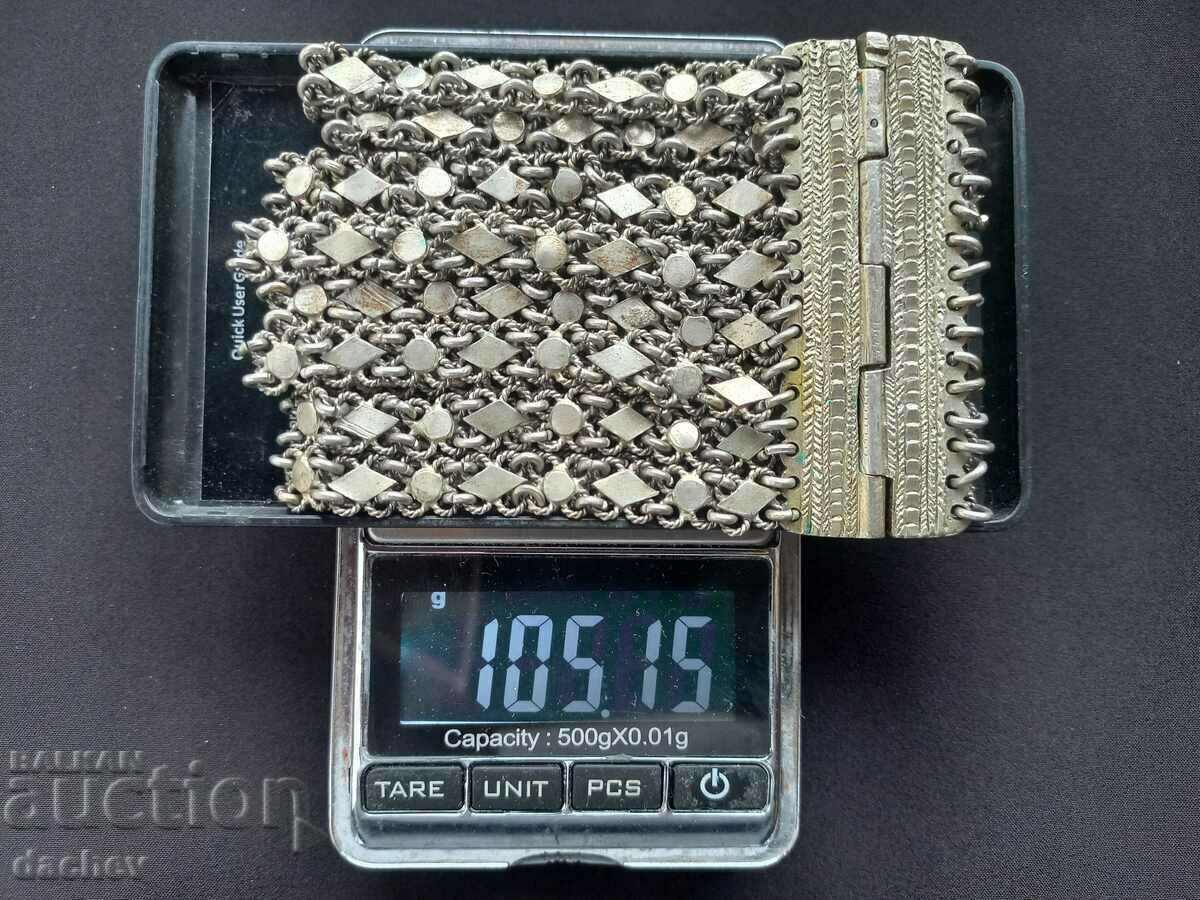 Rare antique Renaissance silver bracelet 19th Century, costume - 7 Rare antique Renaissance silver bracelet 19th Century, costume - 7