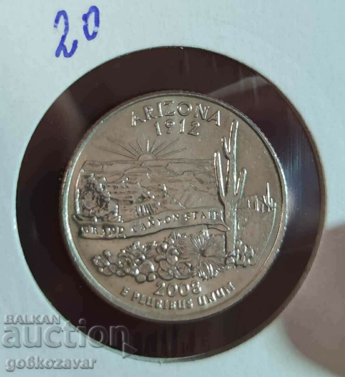 USA 25 cents 2008 Jubilee UNC