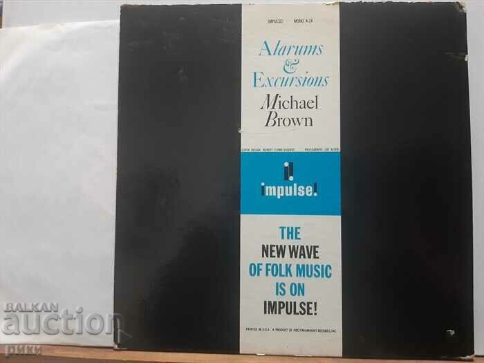 Michael Brown ‎– Alarms & Excursions 1963 with price 40.00 BGN | € 20.45