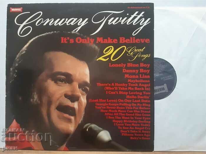 Conway Twitty ‎– It's Only Make Believe - 20 Great Songs 81