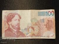 100 francs 1995-2001 Belgium