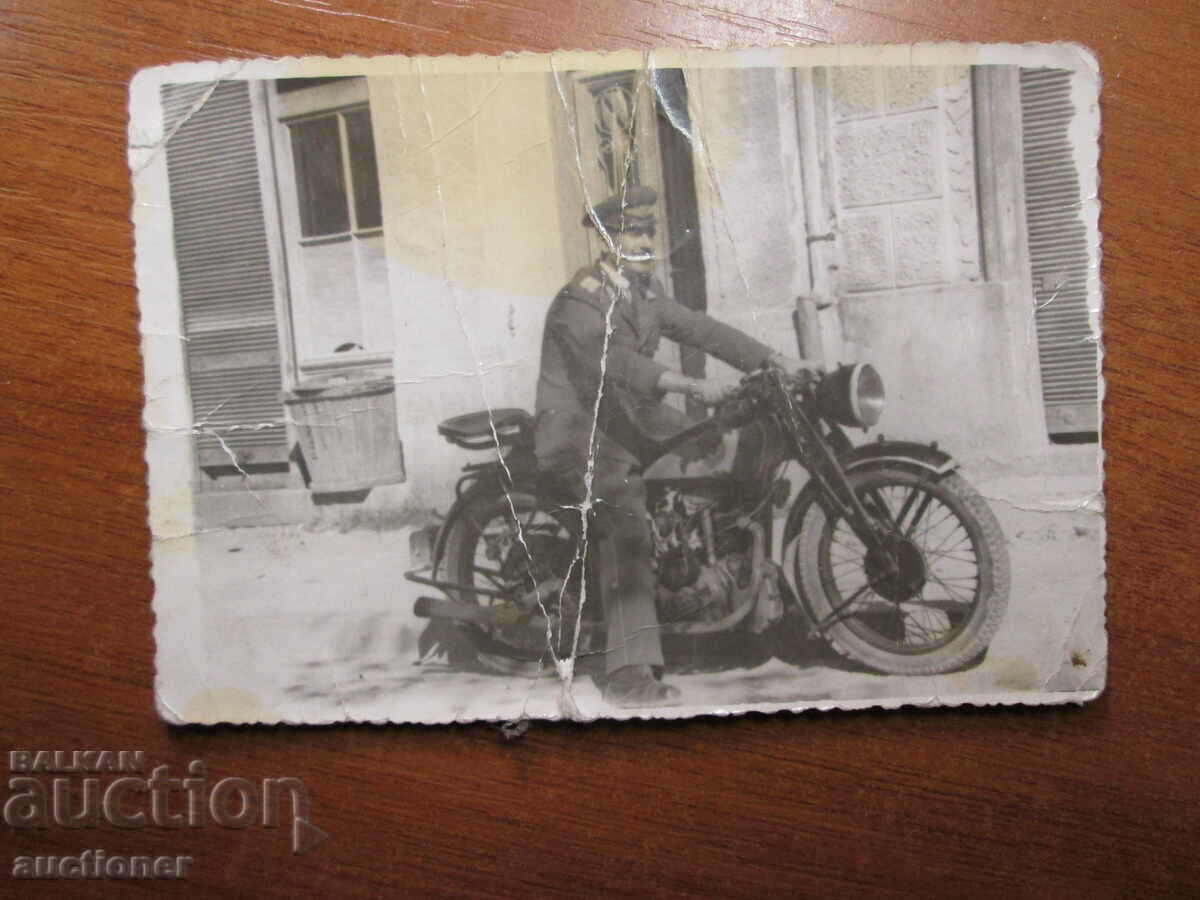 OLD PHOTO MILITARY MOTORCYCLE with price 20.00 BGN | € 10.23 OLD PHOTO MILITARY MOTORCYCLE with price 20.00 BGN | € 10.23