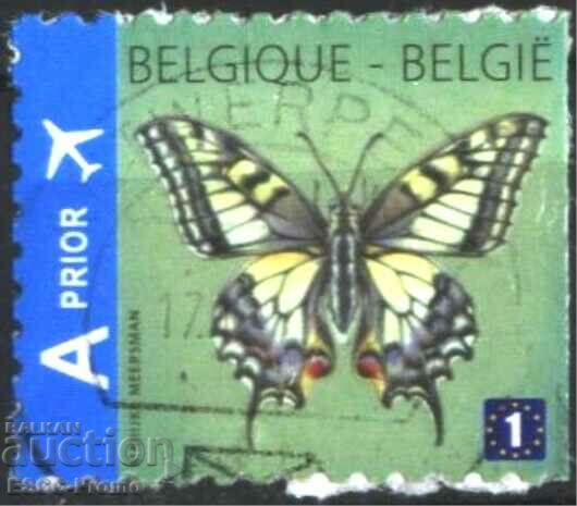 Stamped brand Fauna Peperuda 2012 from Belgium