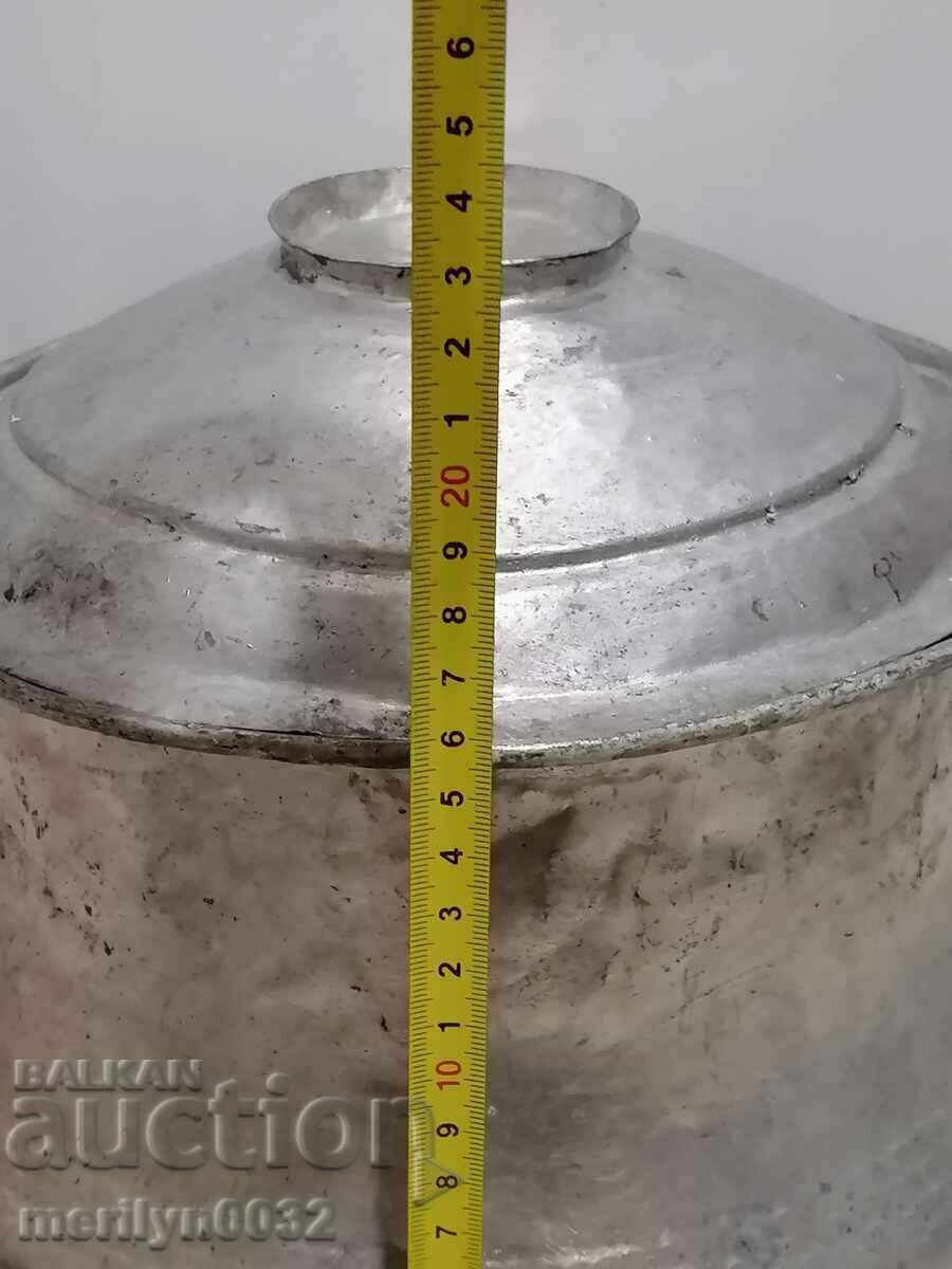 Auction Copper pot with lid, copper container, cauldron Auction Copper pot with lid, copper container, cauldron
