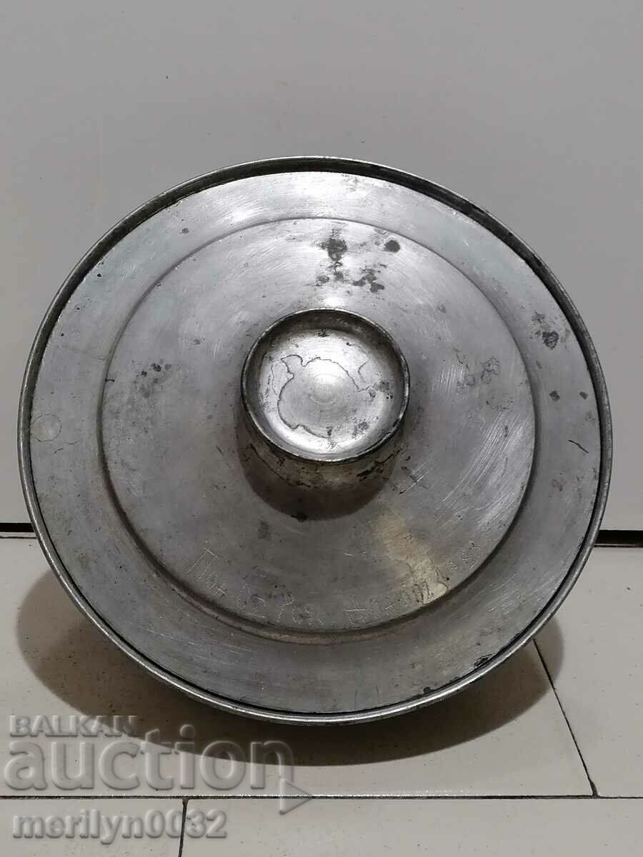 Медна тенджера с капак бакър меден съд котел басан - 6 Медна тенджера с капак бакър меден съд котел басан - 6