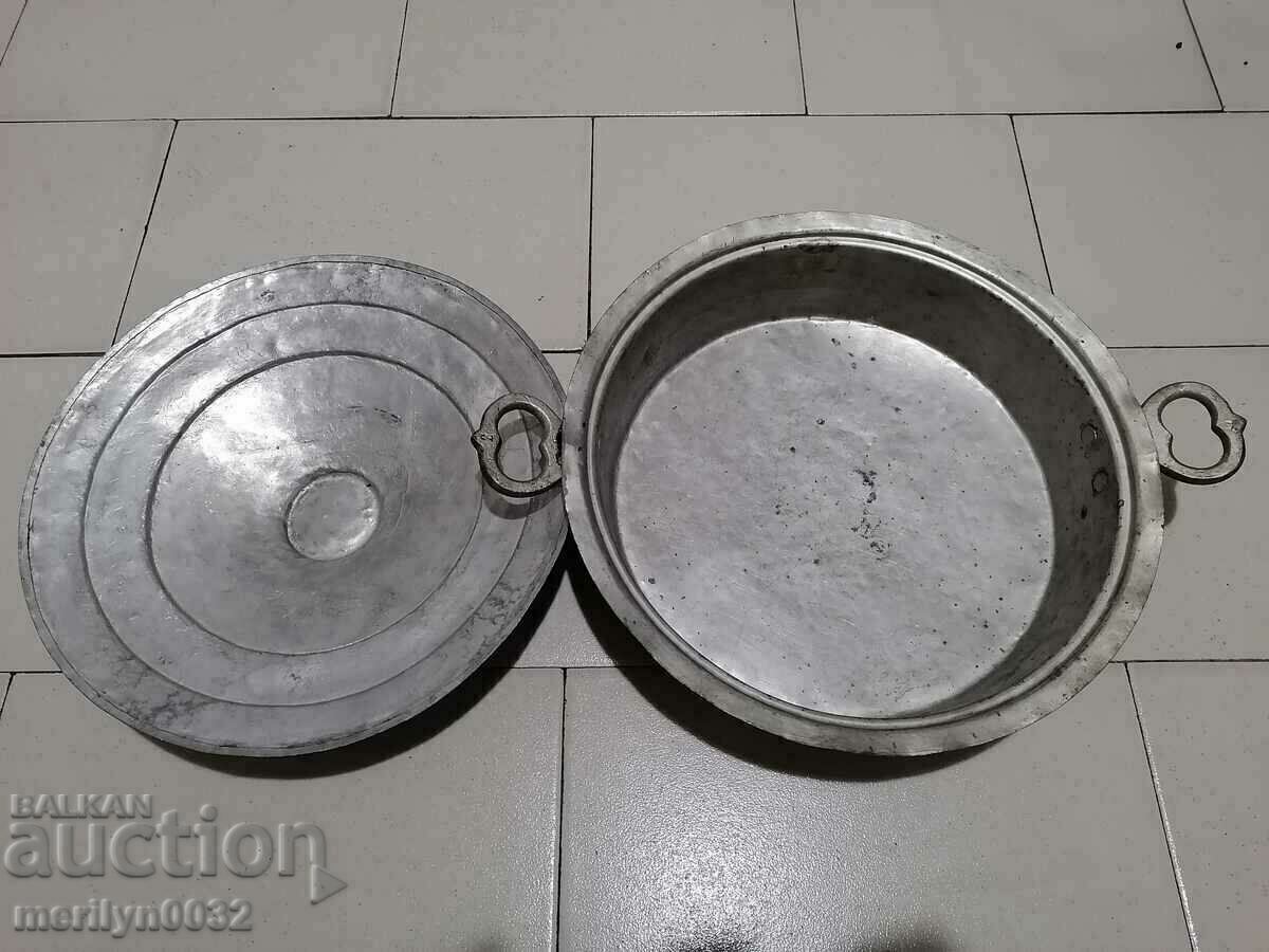 Tray with lid copper kadaifnik copper vessel sahan copper pan tas - 6 Tray with lid copper kadaifnik copper vessel sahan copper pan tas - 6