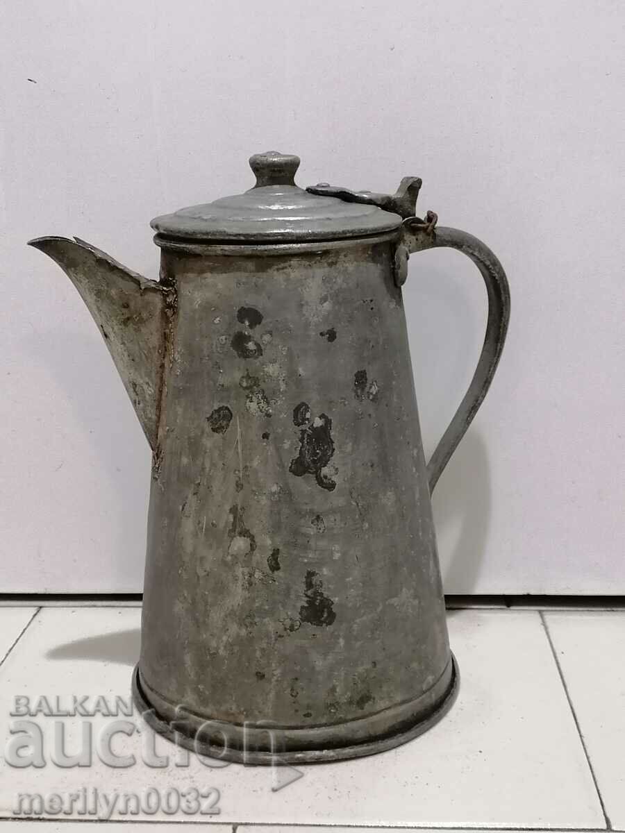 Revival tinned jug fluted copper copper pot teapot - 7 Revival tinned jug fluted copper copper pot teapot - 7