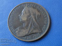 Great Britain 1900 - 1 penny