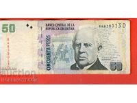 ARGENTINA ARGENTINA 50 Pesos LETTER - D - issue 200*