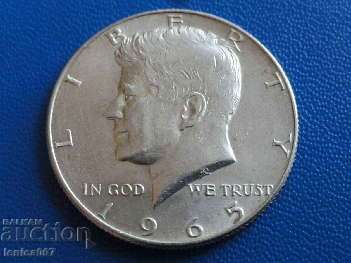 Auction  USA 1965 - 1/2 dollar