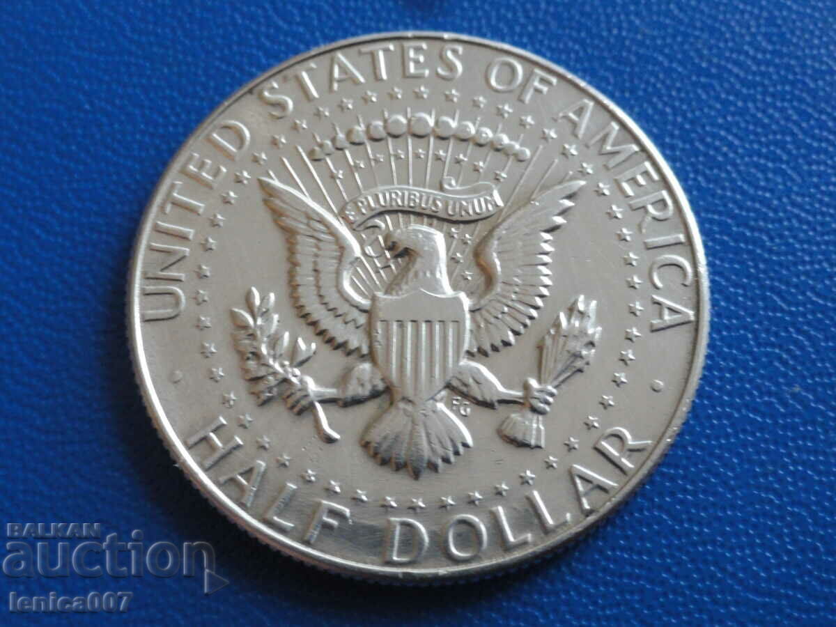 USA 1969 - 1/2 dollar (D) with price 22.00 BGN | € 11.25 USA 1969 - 1/2 dollar (D) with price 22.00 BGN | € 11.25