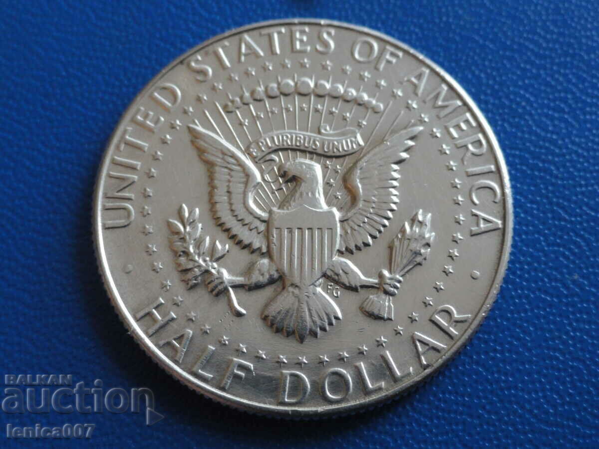 Livrarea SUA 1969 - 1/2 dolar (D)