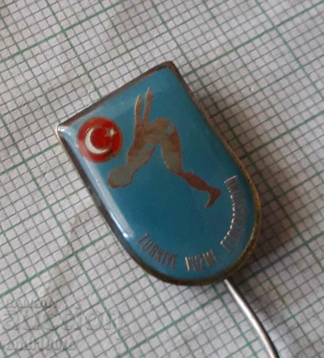Delivery of Badge - Swimming Federation of Turkey Delivery of Badge - Swimming Federation of Turkey