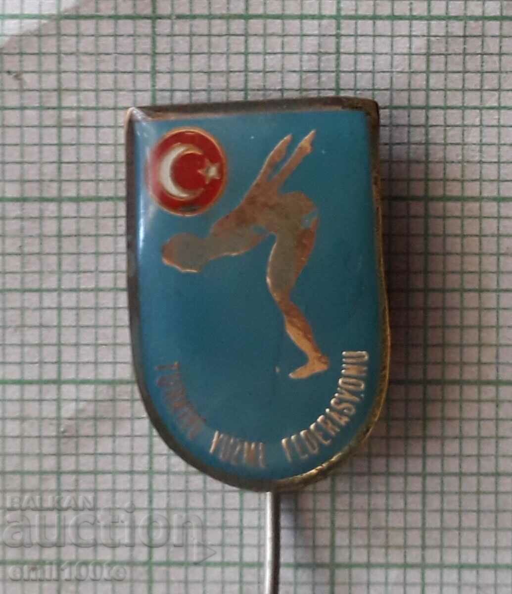 Значка- Федерация по плуване на Турция