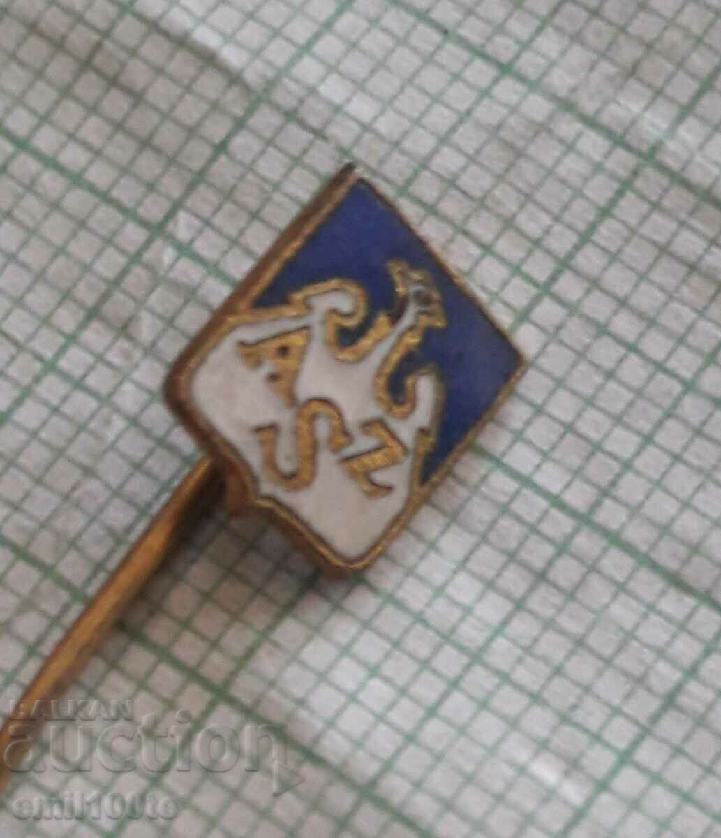 Badge - AZS Student Sports and Football Club Poland with price 2.00 BGN | € 1.02