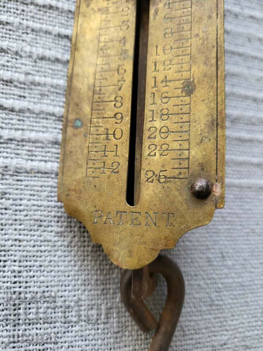 Auction Antique SALTER'S IMPROVED hand scale Auction Antique SALTER'S IMPROVED hand scale
