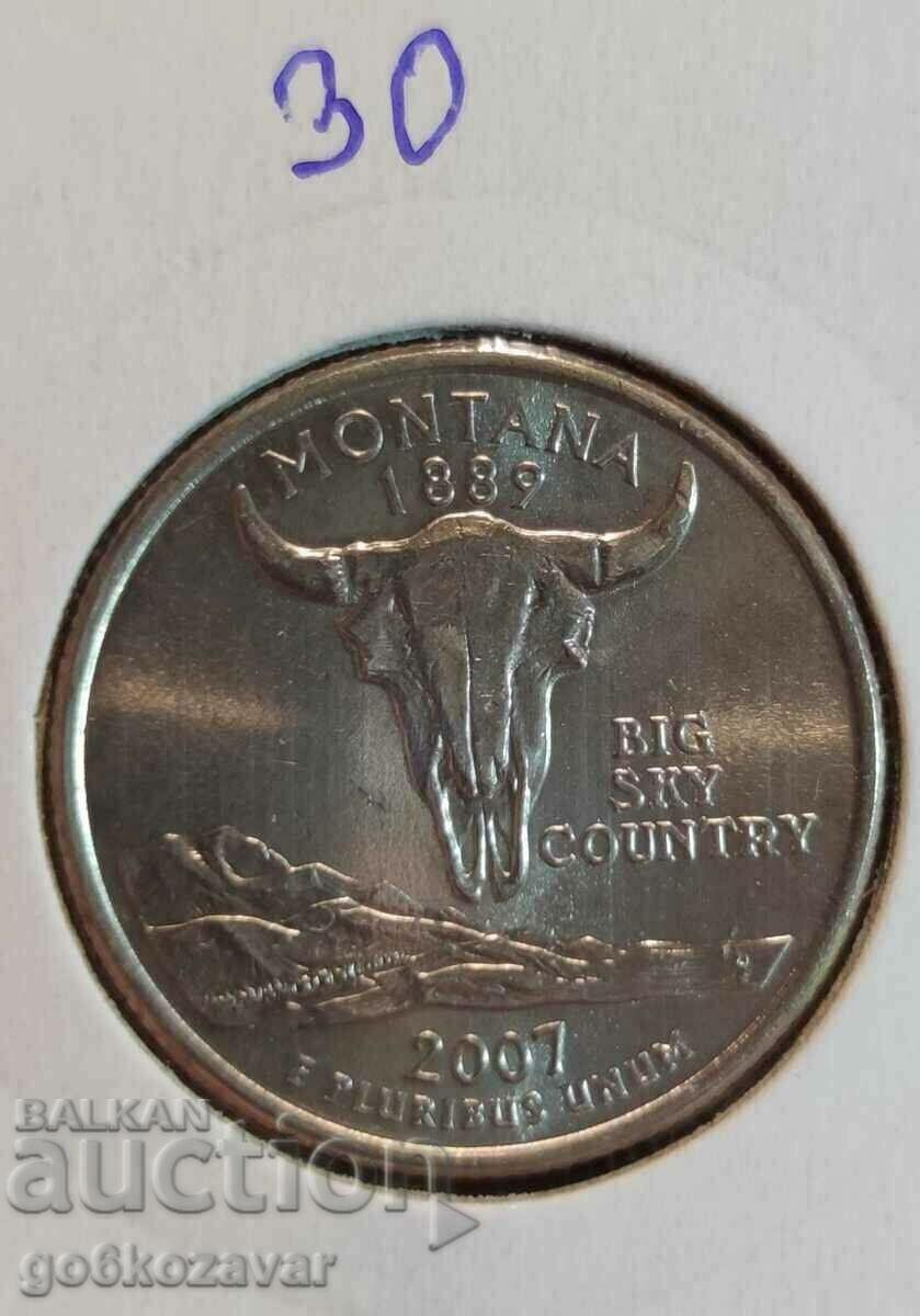 US-America 25 cents 2007 Jubilee UNC