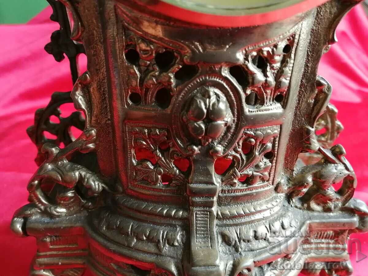 Old Table Bronze Baroque Mantel Clock with price 280.00 BGN | € 143.16 Old Table Bronze Baroque Mantel Clock with price 280.00 BGN | € 143.16