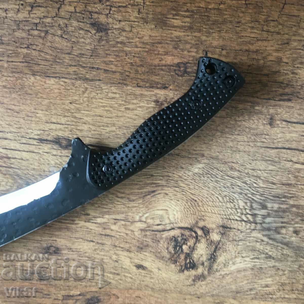 Delivery of Massive kukri fultang with G10 handle 490x310 mm/black/ Delivery of Massive kukri fultang with G10 handle 490x310 mm/black/