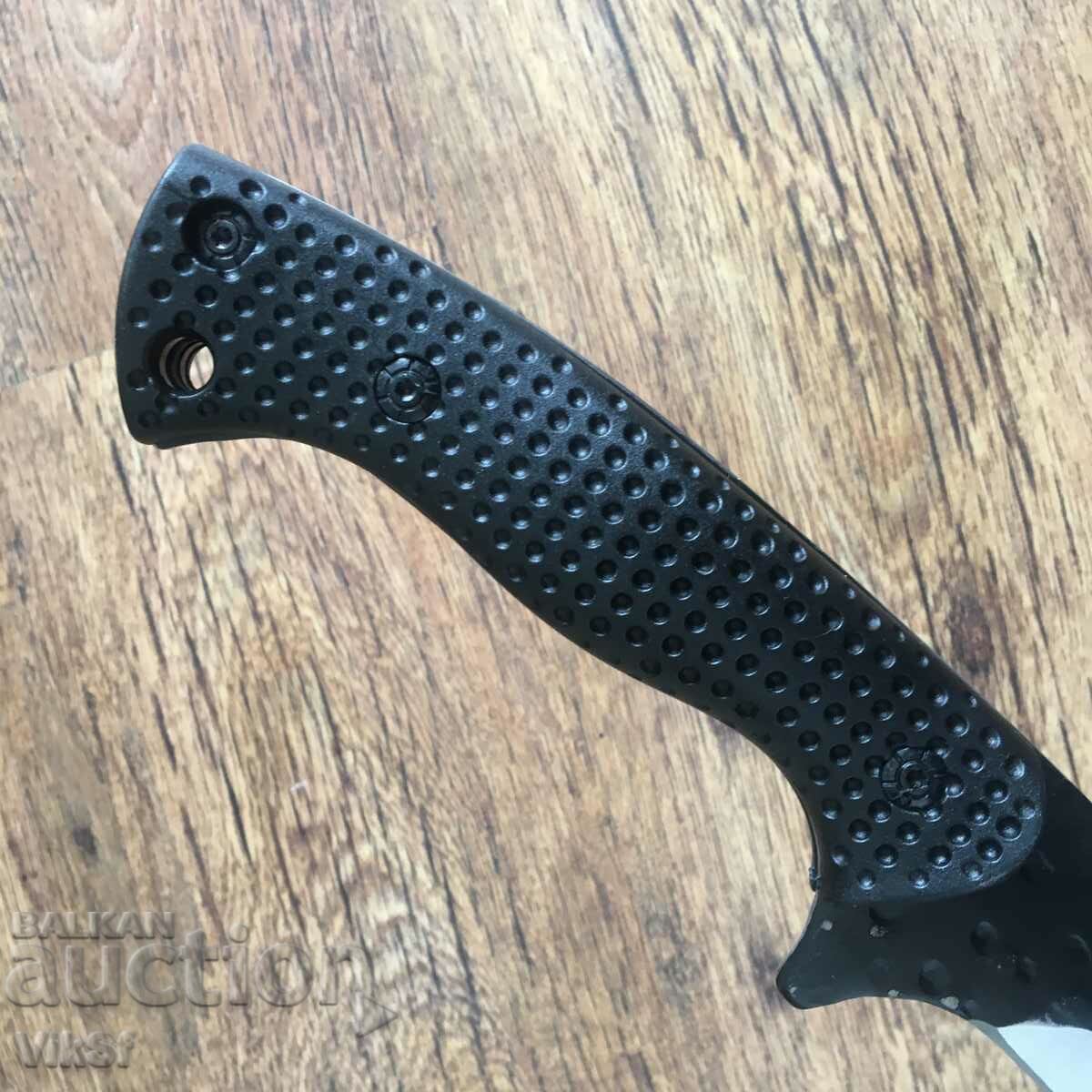 Massive kukri fultang with G10 handle 490x310 mm/black/ - 5 Massive kukri fultang with G10 handle 490x310 mm/black/ - 5