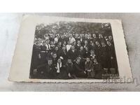 Photo Pleven VII grade students in the park 1936