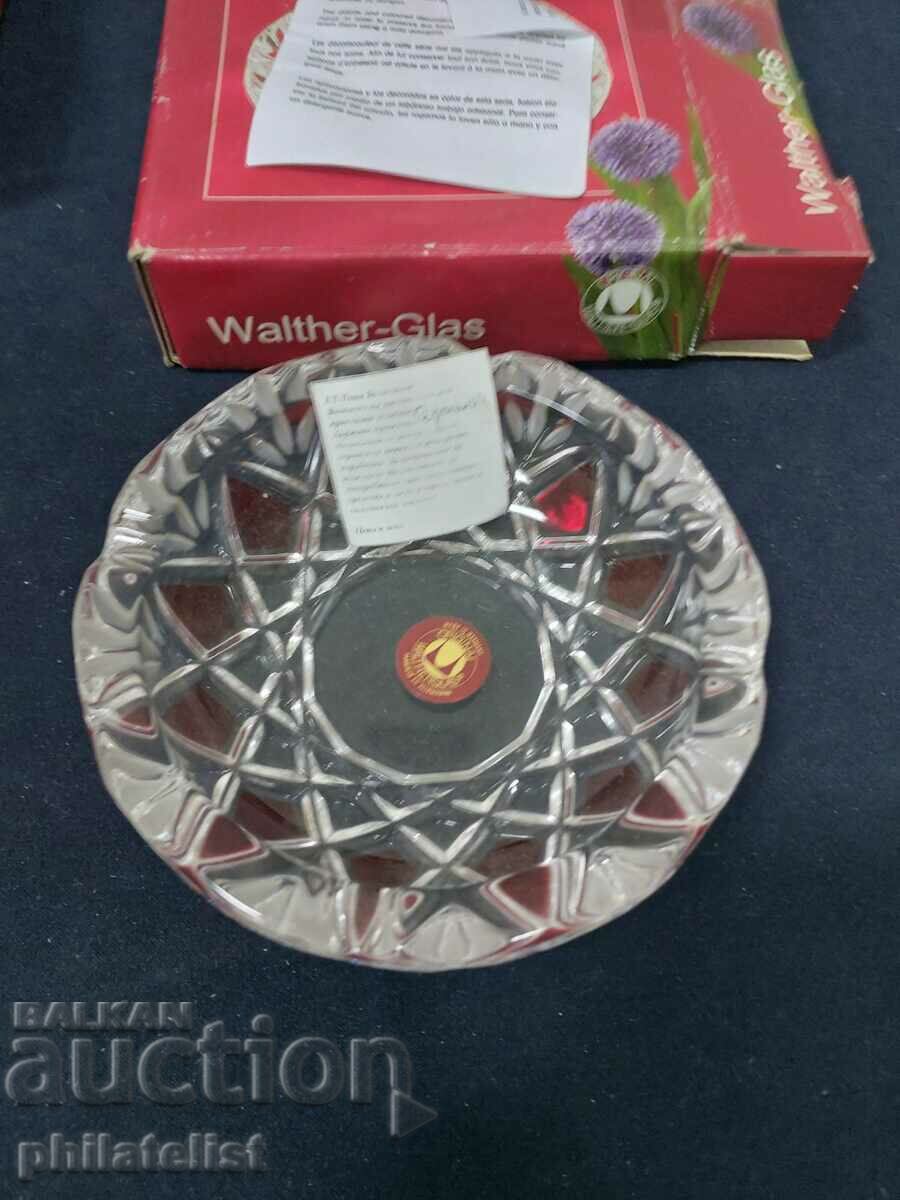 WALTHER-GLAS SATURN RUBY GLASS BOWL, with price 18.00 BGN | € 9.20