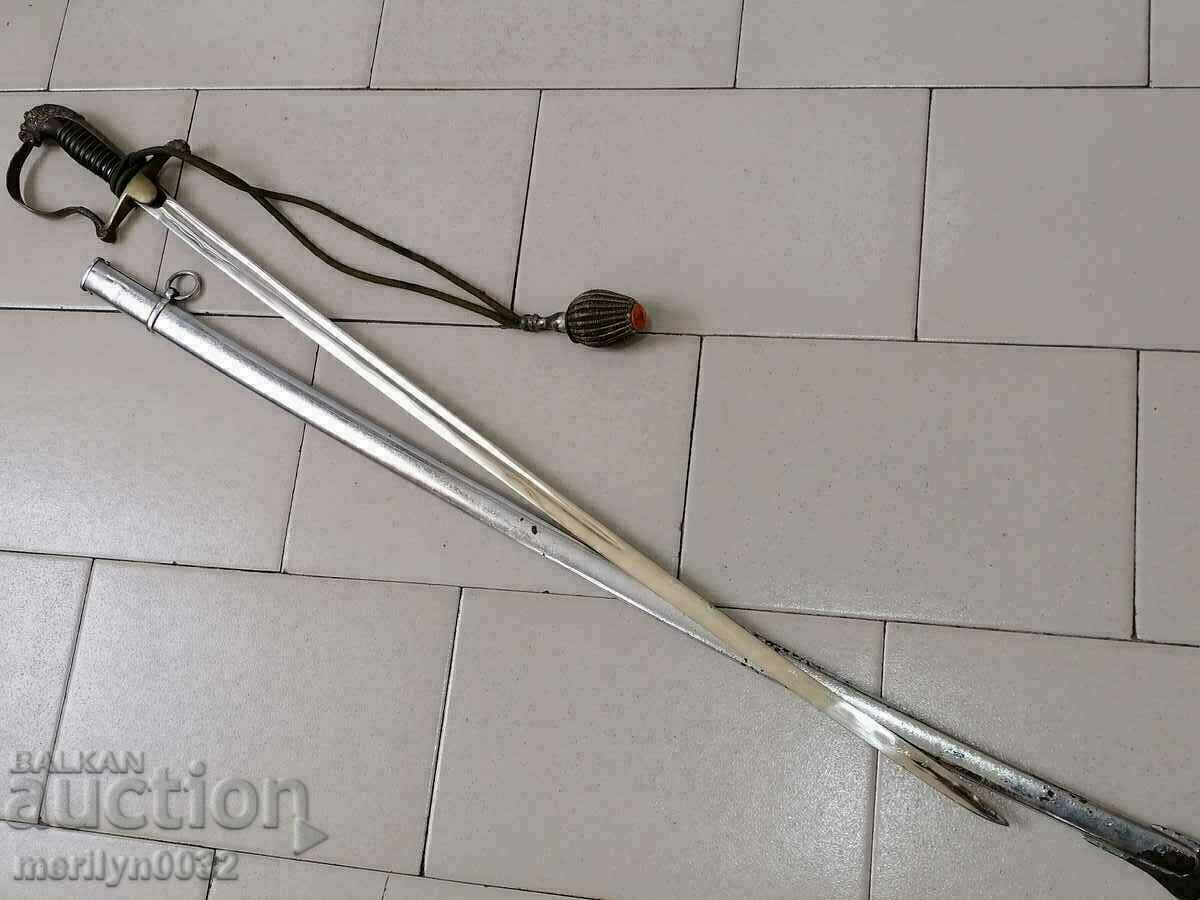 Σπαθί αξιωματικού της γερμανικής Βέρμαχτ με θήκη και λαβή Σπαθί αξιωματικού της γερμανικής Βέρμαχτ με θήκη και λαβή