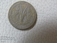 Того - 5 франка - 1956 година, 4D