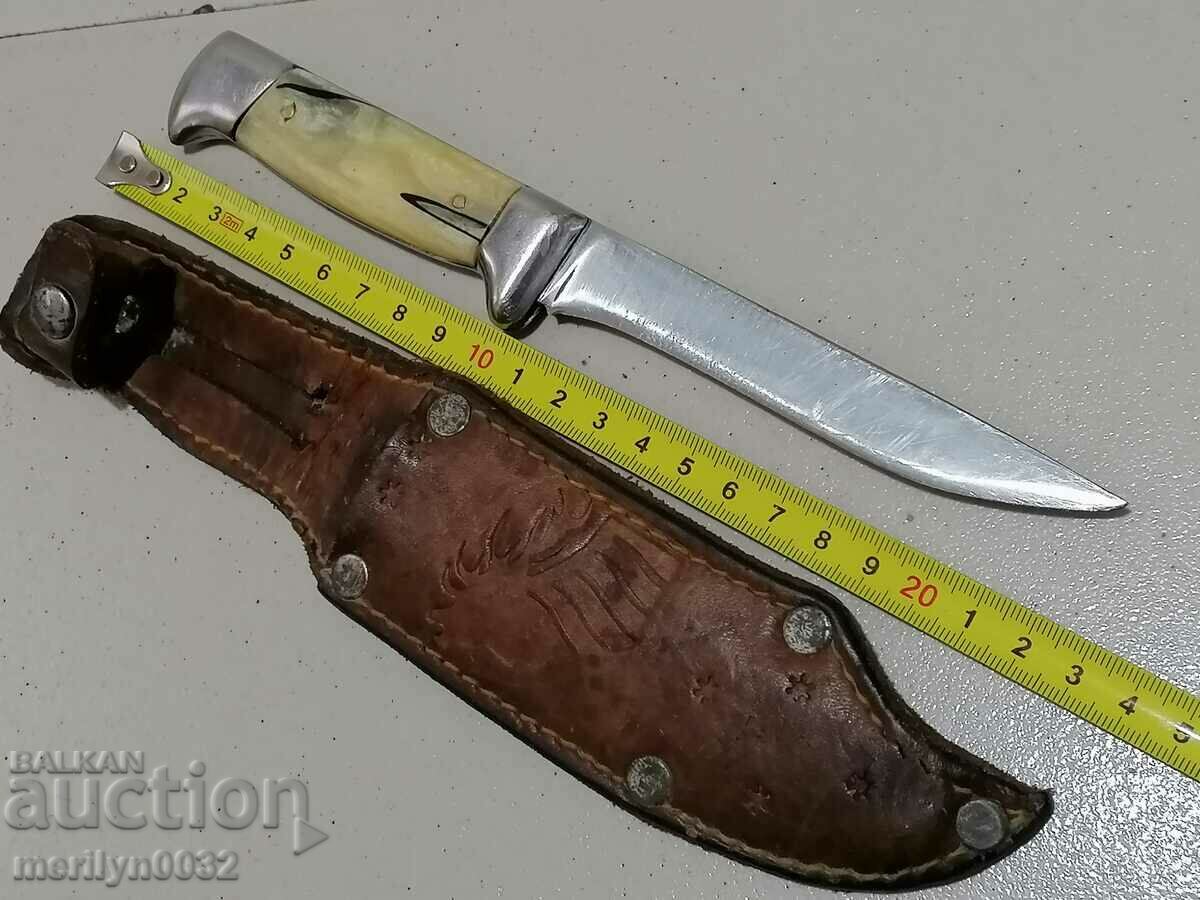 Delivery of Old hunting knife with kania dagger, blade Delivery of Old hunting knife with kania dagger, blade