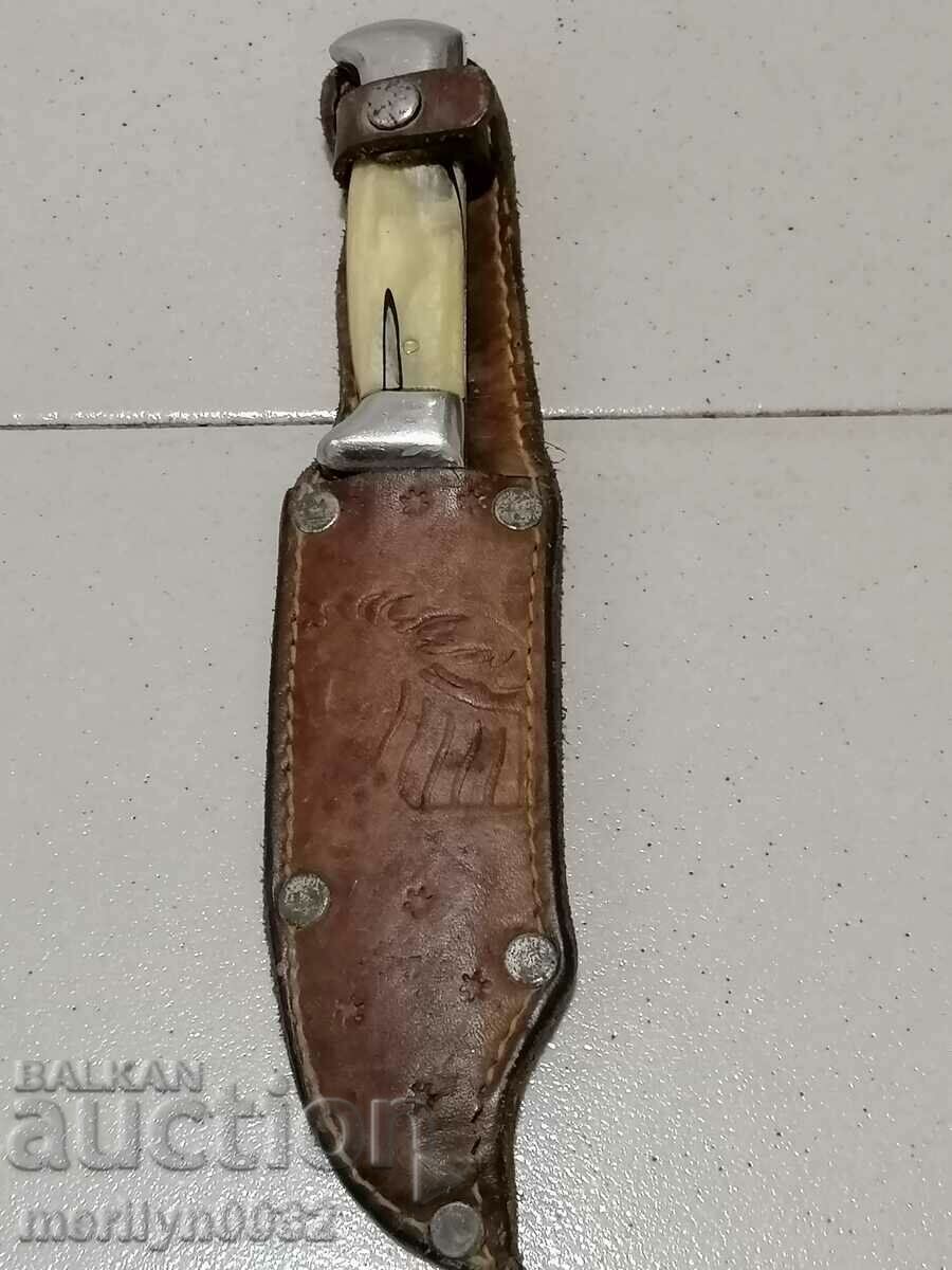 Old hunting knife with kania dagger, blade - 7 Old hunting knife with kania dagger, blade - 7