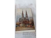 Пощенска картичка Wien Votivkirche