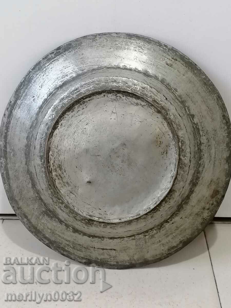 Παράδοση Παλιά χαλκού Saha, χαλκό, πιάτο, μπολ, λεκάνη