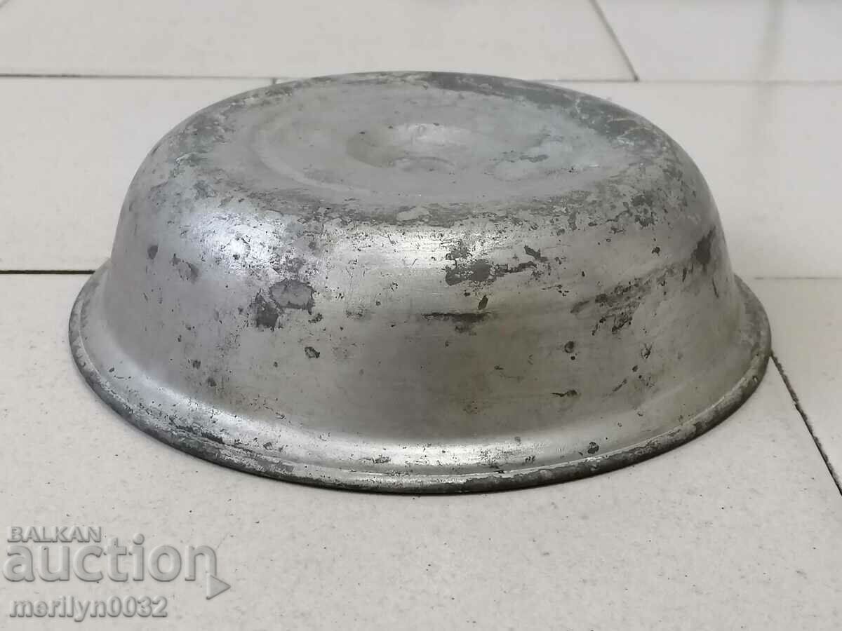 Auction  Old copper sahan tas bakar panic plate