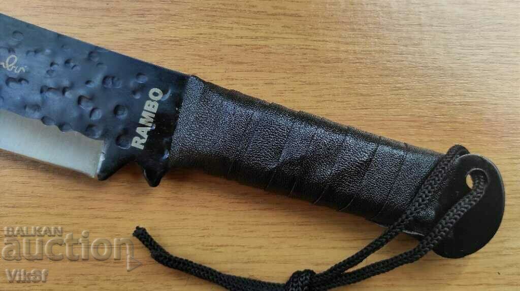 Auction Knife / machete Rambo 22.5x33.5 /short version/ Auction Knife / machete Rambo 22.5x33.5 /short version/