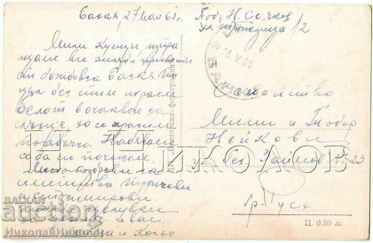 1961 OLD CARD BANK THE PARK G210 with price 4.00 BGN | € 2.05